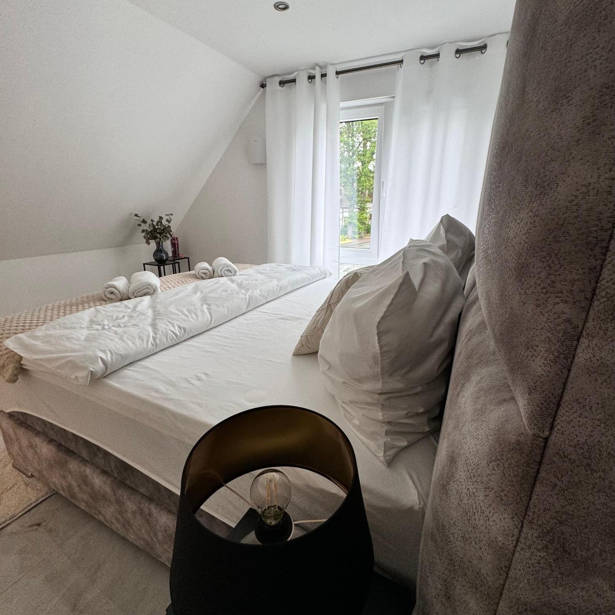 Relaxdays-Apartments 1 Garten Und Pool-Mitbenutzung, Wallbox, Kostenloser Parkplatz, Kontaktloser Checkin, Wifi Mit Smarttv Gütersloh Eksteriør billede
